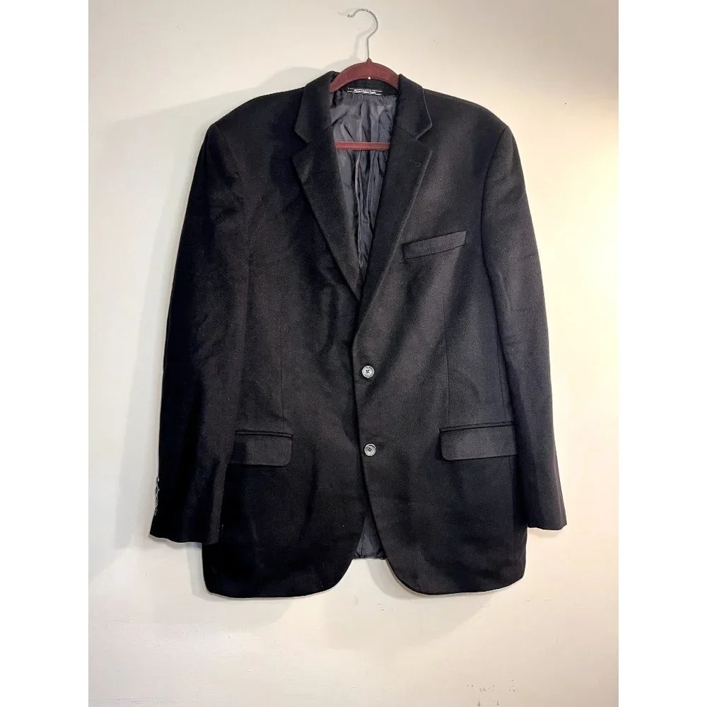 Saks Fifth Avenue Cashmere and Mink Mens Sports Blazer Size 44L - Picture 1 of 9